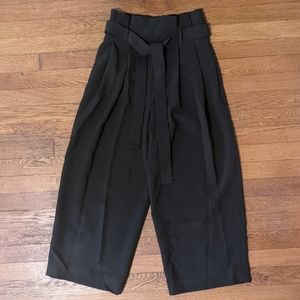 Pleated Wide-leg Pants